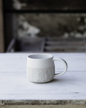 Ceramic stoneware cups hand crafted on the pottery wheel by clay beehive ceramics