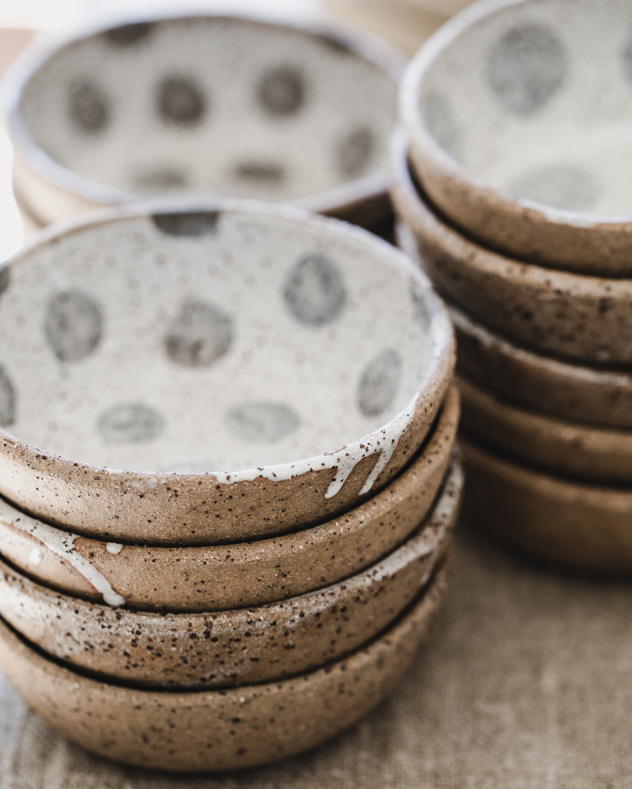 Gritty Rustic Bowls