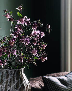 Extra Large Tall Fluted Vessel