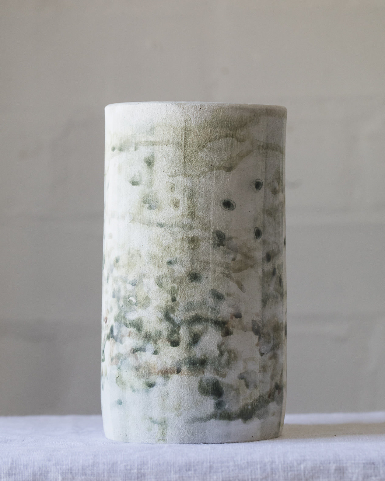 Water-colour effect vases handmade by clay beehive ceramics