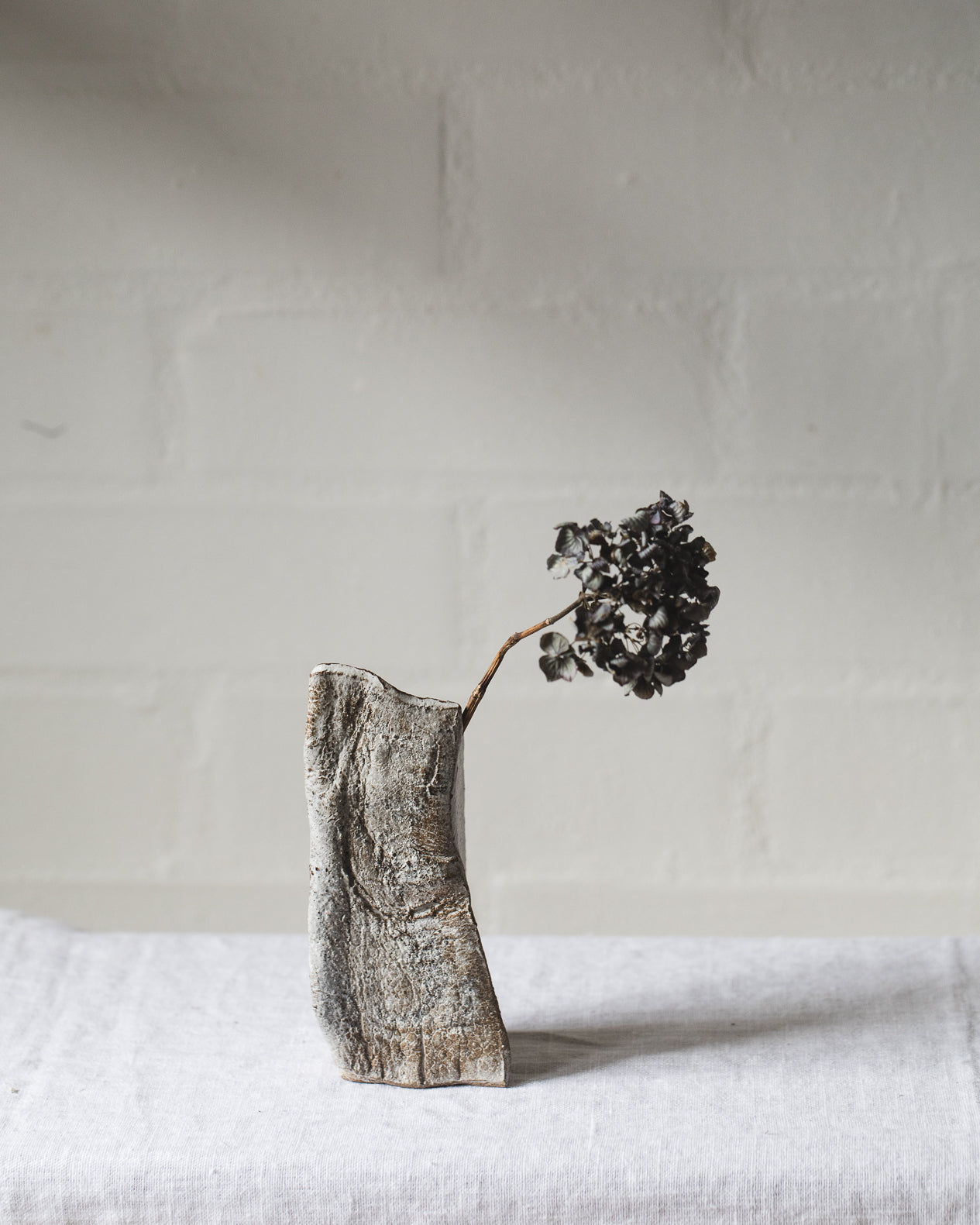 wabi sabi rustic vase, hand crafted by clay beehive ceramics