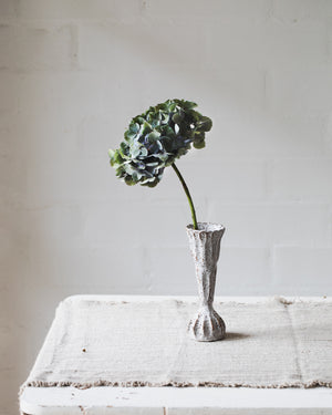 Rustic pedestal bud / posy vase handmade by clay beehive ceramics