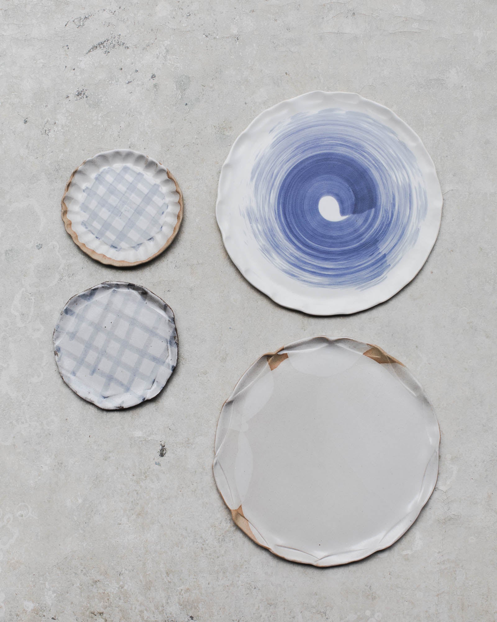 Handmade plates by clay beehive ceramics