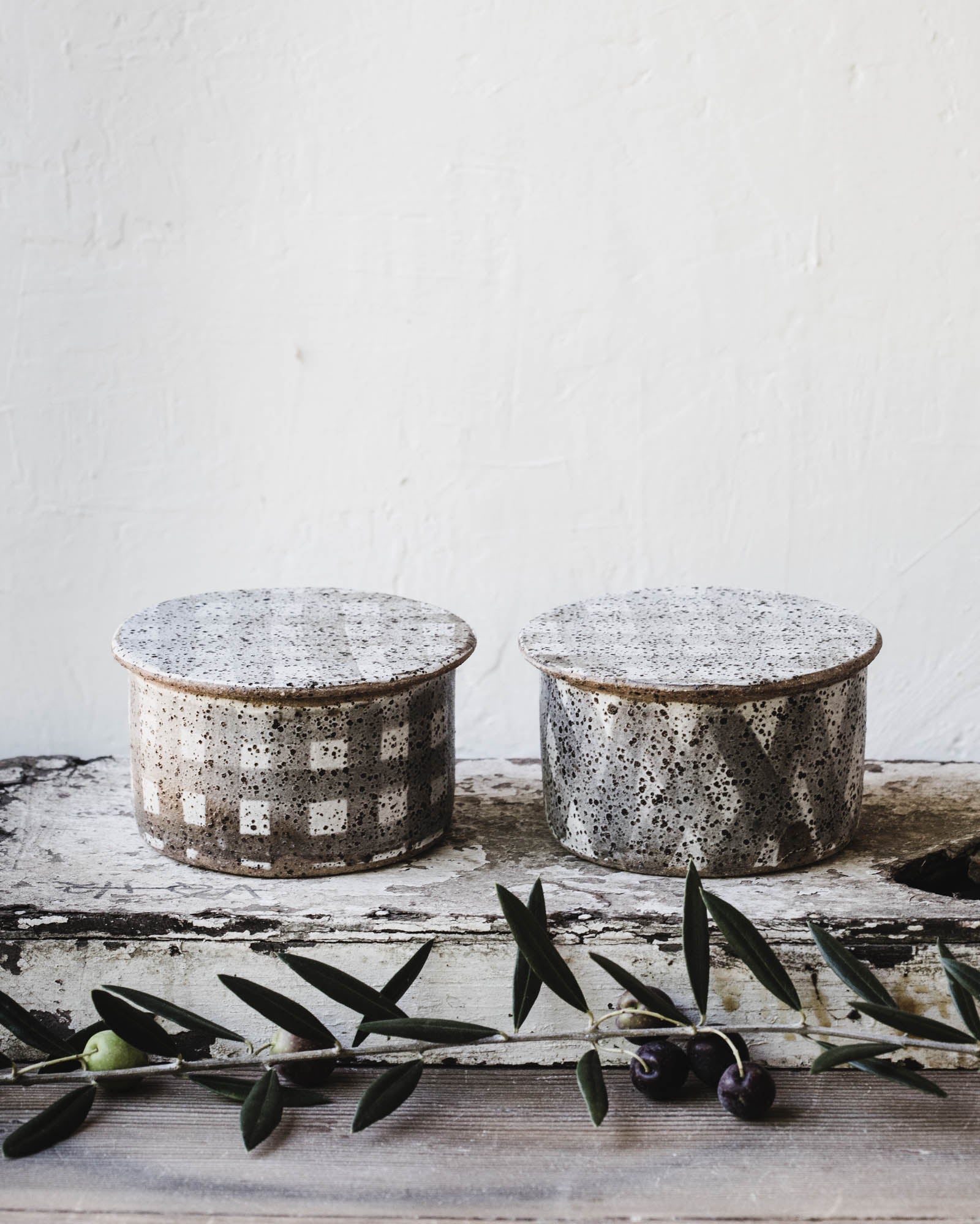 rustic french style butter bell handmade by clay beehive ceramics