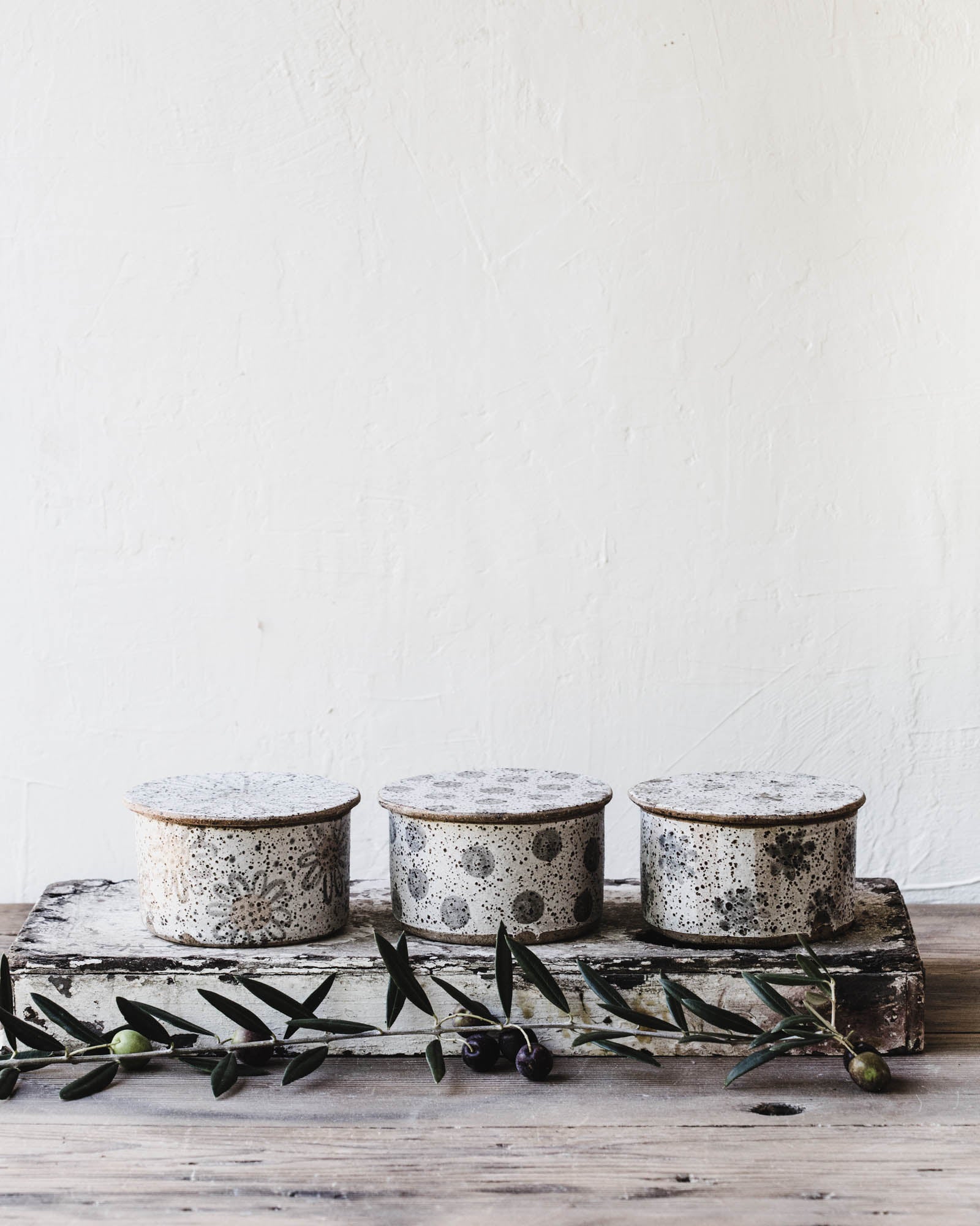 rustic french style butter bell handmade by clay beehive ceramics