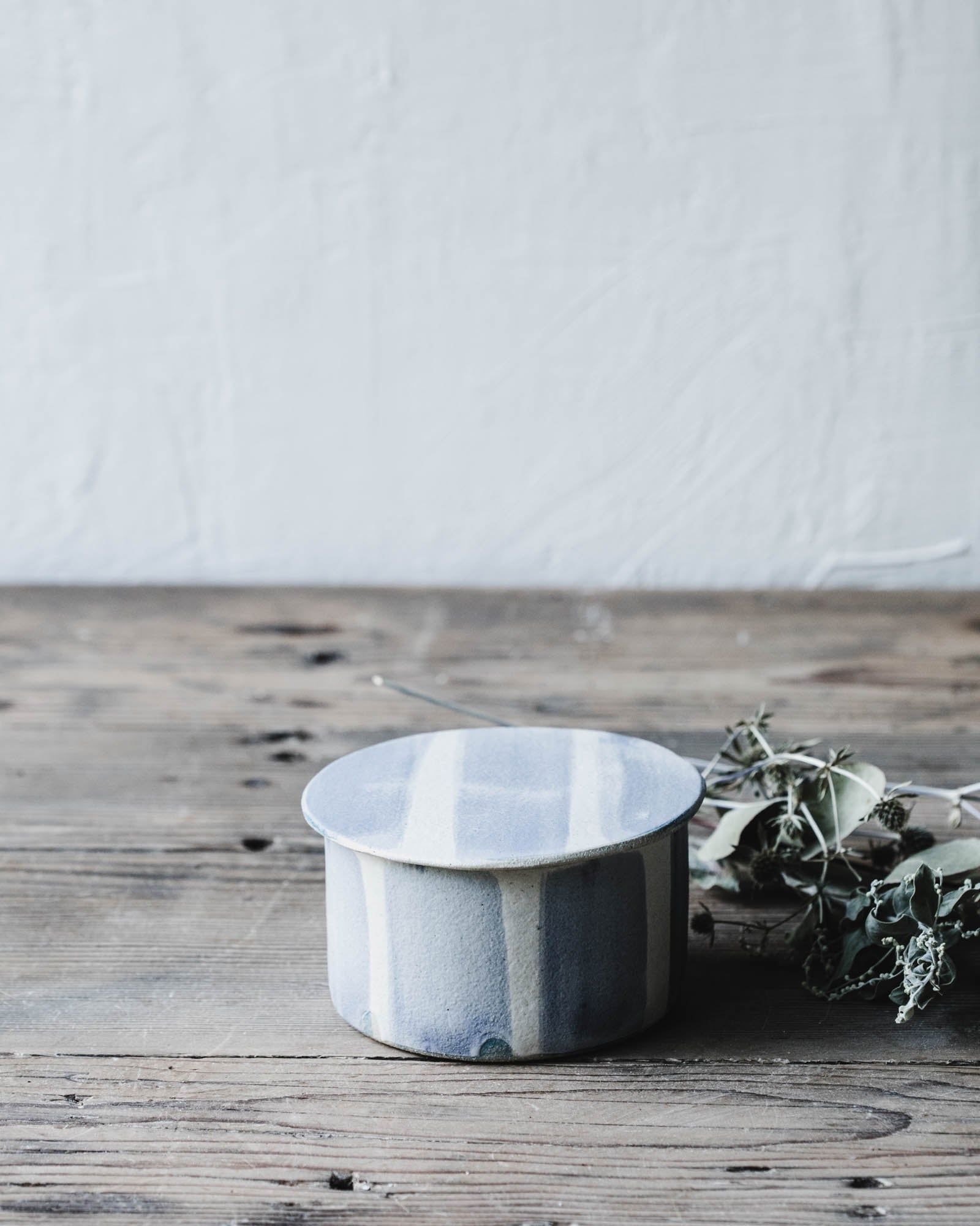 French Style Butter Bell dish handmade by clay beehive ceramics