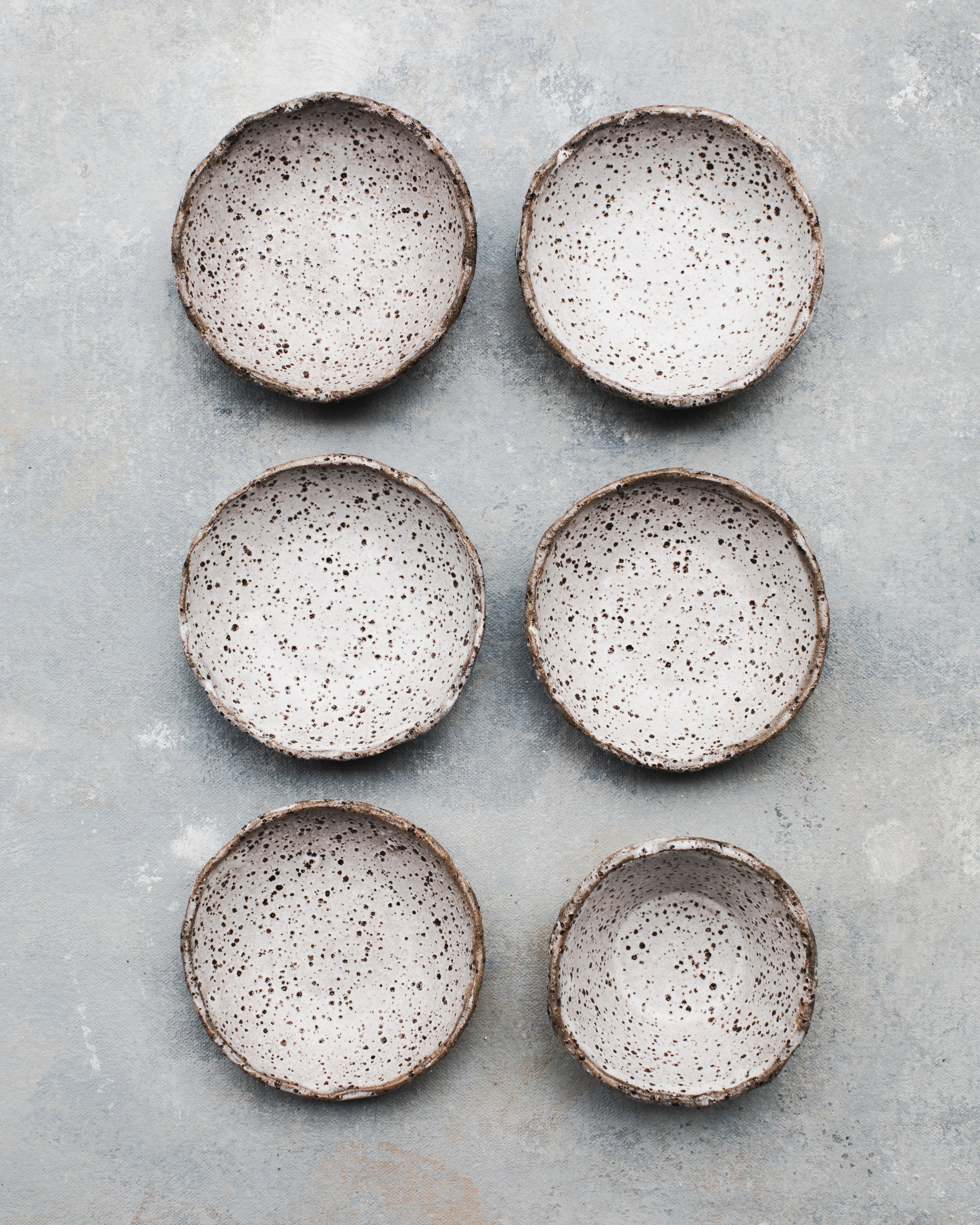 rustic ceramic condiment bowls handmade by clay beehive ceramics