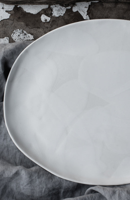 plate / platter by clay beehive