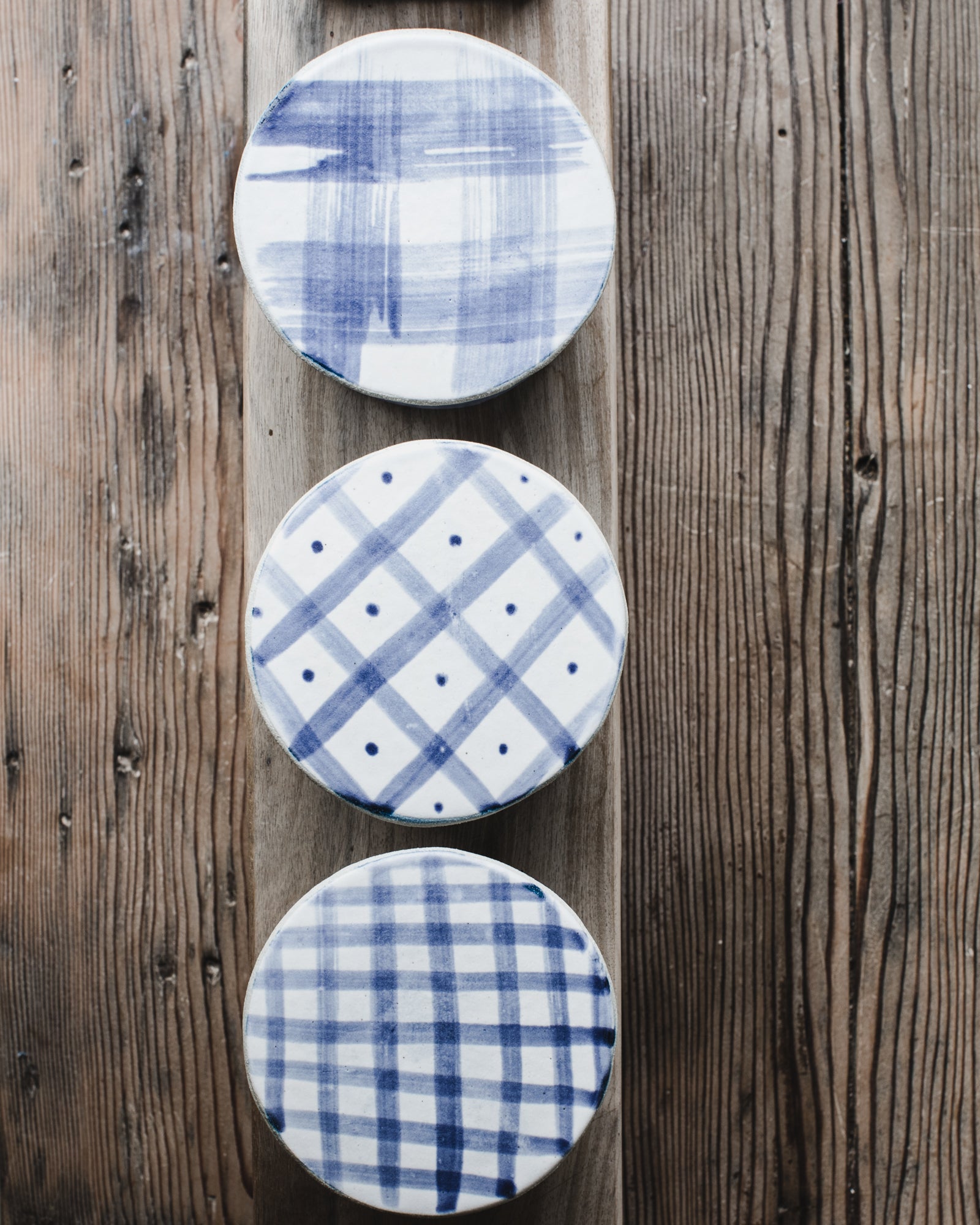 French Butter Bell - Blue and White (Holds 250g stick of butter)