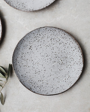 rustic gritty tapas plates /bowls hand made by clay beehive ceramics 