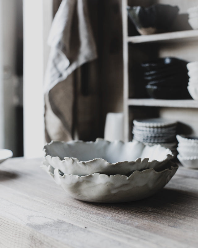 Frilly Petal bowls
