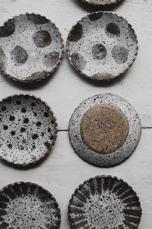 ceramic plates for snacks perfect for retail cafes and restaurants by clay beehive