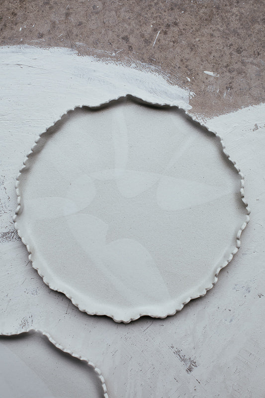 White Wonderland - Large Plates - Platters - Cake Plates and Spoons