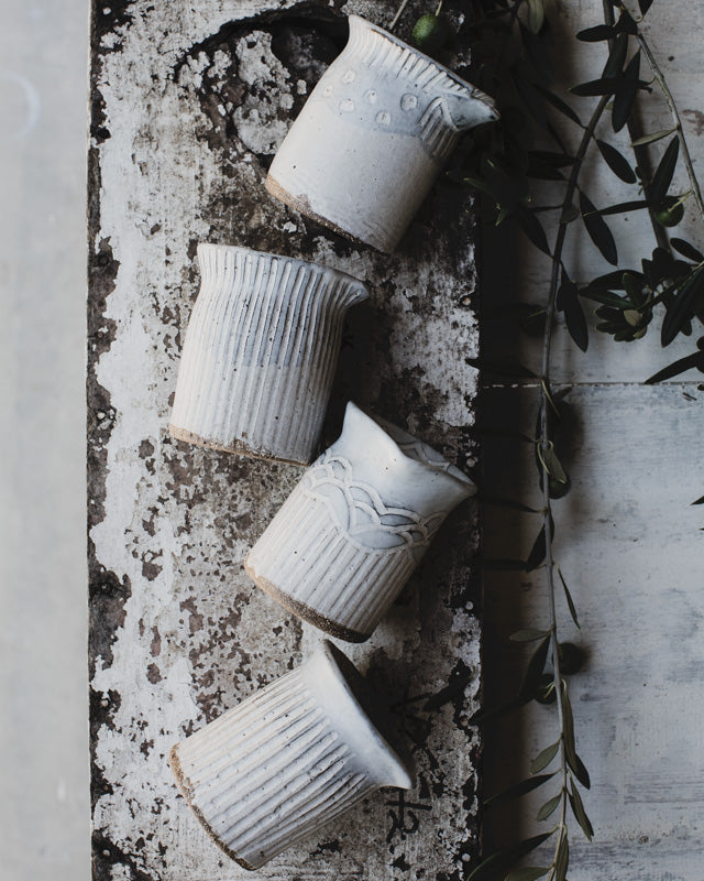 ceramic jug/pourer hand made by clay beehive ceramics