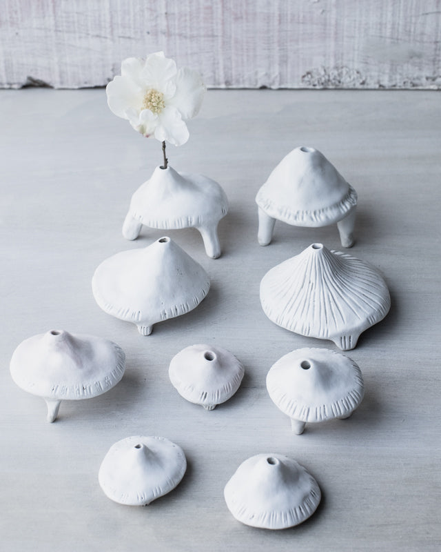 Little Lion Ceramic dry foliage Vases