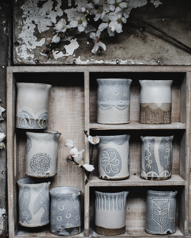 Little rustic farmhouse pourer / jug handmade by clay beehive ceramics