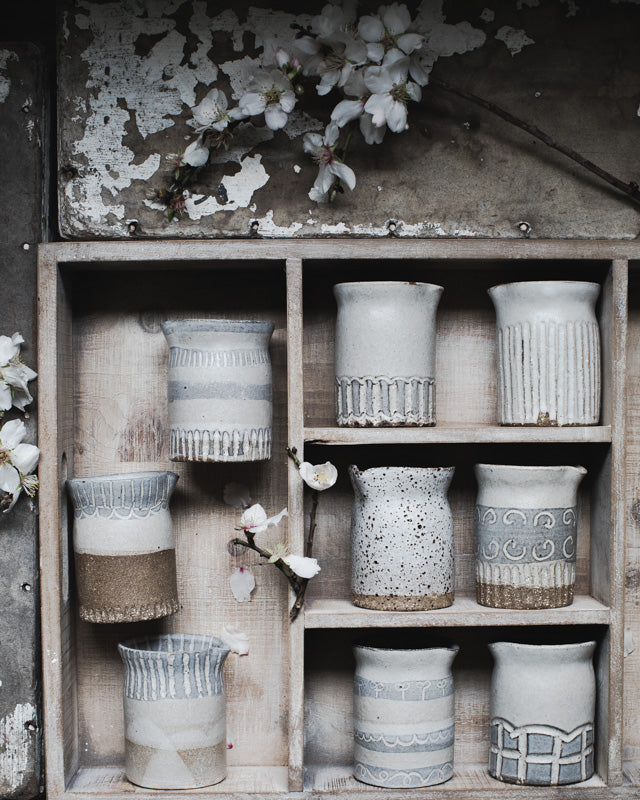 Handmade rustic ceramics jugs/pourer made by clay beehive ceramics