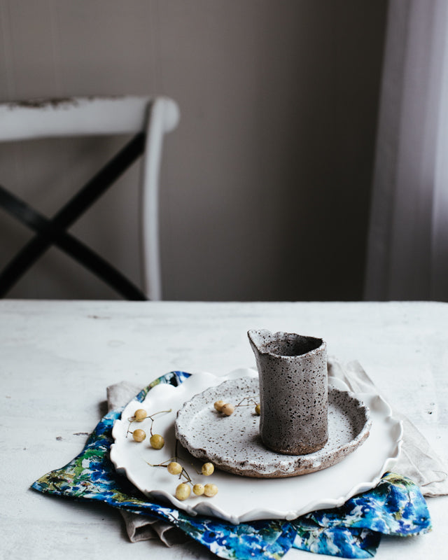 rustic pourer by clay beehive